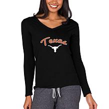 Officially Licensed NCAA Concepts Sport Texas Longhorn Marathon Top