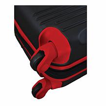 Officially Licensed NCAA Cornhuskers 21" Carry-On 2-Tone Spinner