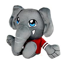 Officially Licensed NCAA Kuricha Sitting Plushee Mascot Al Elephant