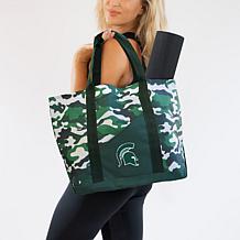 Officially Licensed NCAA Michigan State Spartans Super-Duty Camo Tote