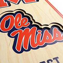 Officially Licensed NCAA Mississippi Rebels 3D Stadium Banner