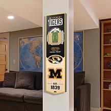 Officially Licensed NCAA Missouri Tigers 3D Stadium Banner
