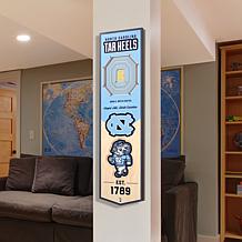 Officially Licensed NCAA North Carolina Tar Heels 3D Stadium Banner