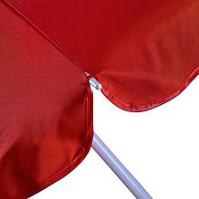 Officially Licensed NCAA Ohio State 5.5' Portable Beach Umbrella, Red