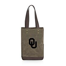 Officially Licensed NCAA Oklahoma 2 Bottle Insulated Wine Cooler Bag