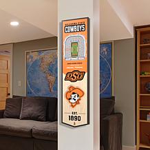 Officially Licensed NCAA Oklahoma State Cowboys 3D Stadium Banner