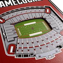 Officially Licensed NCAA South Carolina Gamecocks 3D Stadium Banner