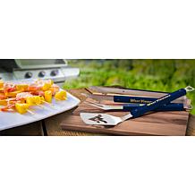 Officially Licensed NCAA Spirit 3-Piece BBQ Set - WV Mountaineers