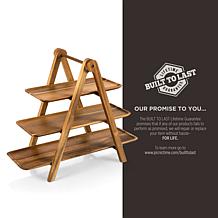 Officially Licensed NCAA Syracuse Orange 3-Tiered Serving Ladder