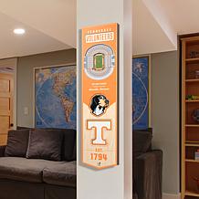 Officially Licensed NCAA Tennessee Volunteers 3D Stadium Banner