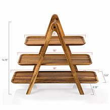 Officially Licensed NCAA Virginia Cavaliers 3-Tiered Serving Ladder