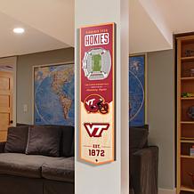 Officially Licensed NCAA Virginia Tech Hokies 3D Stadium Banner