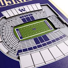 Officially Licensed NCAA Washington Huskies 3D Stadium Banner