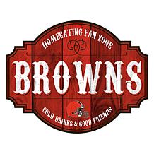 Officially Licensed NFL Cleveland Browns 27 Round Vintage Logo Rug