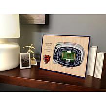 Officially Licensed NFL 3-D Desktop Display - Chicago Bears