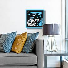 Officially Licensed NFL 3D Logo Series Wall Art - 12" x 12" - Panthers