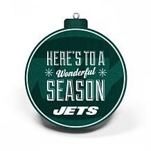 Officially Licensed NFL 3D StadiumView Ornament 2-pack - New York Jets