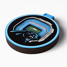 Officially Licensed NFL 3D StadiumView Ornament 2-pack - Carolina