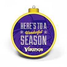 Officially Licensed NFL 3D StadiumView Ornament 2-pack - Minnesota