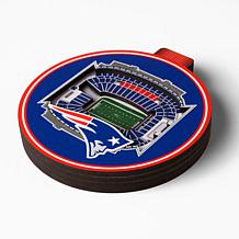 Officially Licensed NFL 3D StadiumView Ornament 2-pack - New England