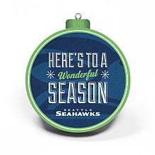 Officially Licensed NFL 3D StadiumView Ornament 2-pack - Seattle