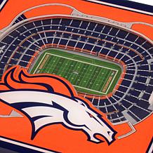 Officially Licensed NFL 3D StadiumViews Coaster Set - Denver Broncos