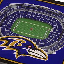 Officially Licensed NFL 3D StadiumViews Coasters - Baltimore Ravens