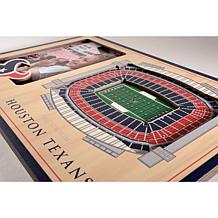 Officially Licensed NFL 3D StadiumViews Frame - Houston Texans