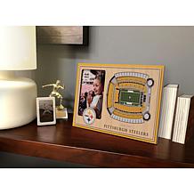 Officially Licensed NFL 3D StadiumViews Frame - Pittsburgh Steelers