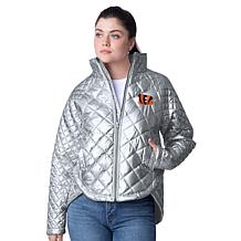 Officially Licensed NFL 4Her Team Mascot Metallic Jacket by Glll