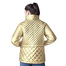 Officially Licensed NFL 4Her Team Mascot Metallic Jacket by Glll