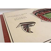 Officially Licensed NFL 5-Layer 3-D Wall Art - Atlanta Falcons  