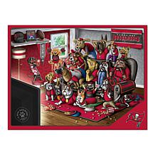 Officially Licensed NFL 500-piece Puzzle - A Real Nailbiter - Bucs
