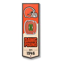 The Memory Company Cleveland Browns Stainless Steel Canyon Can Holder