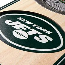 Officially Licensed NFL 6" x 19" 3-D Stadium Banner - New York Jets