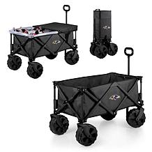 Officially Licensed NFL All-Terrain Portable Wagon - Baltimore Ravens