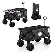 Officially Licensed NFL All-Terrain Portable Wagon-Pittsburgh Steelers