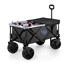 Officially Licensed NFL All-Terrain Portable Wagon - Tennessee Titans