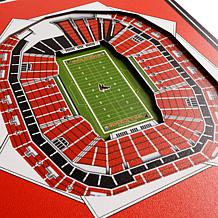 Officially Licensed NFL Atlanta Falcons 3D Stadium Banner
