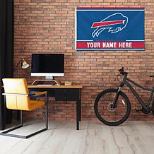 Officially Licensed NFL Buffalo Bills Personalized Banner Flag