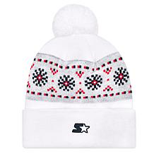 Officially Licensed NFL by Carl Banks Holiday Sweater Light-up Beanie