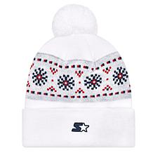 Officially Licensed NFL by Carl Banks Holiday Sweater Light-up Beanie
