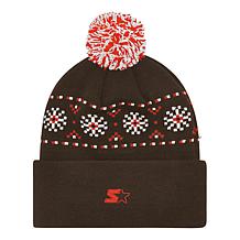 Officially Licensed NFL by Carl Banks Holiday Sweater Light-up Beanie