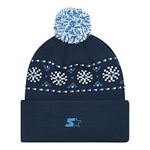 Officially Licensed NFL by Carl Banks Holiday Sweater Light-up Beanie
