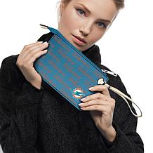 Officially Licensed NFL by Littlearth Victory Wristlet - Dolphins
