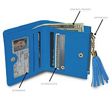 Officially Licensed NFL Carolina Panthers Mini Organizer Wallet