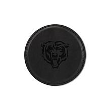 Officially Licensed NFL Chicago Bears Black Personalized Coaster 4pk