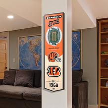 Officially Licensed NFL Cincinnati Bengals 3D Stadium Banner