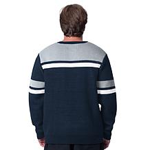 Officially Licensed NFL Cowboys Starter NFL by Carl Banks L/S Sweater