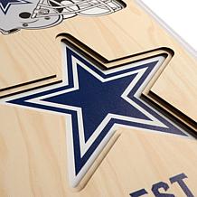 Officially Licensed NFL Dallas Cowboys 3D Stadium Banner